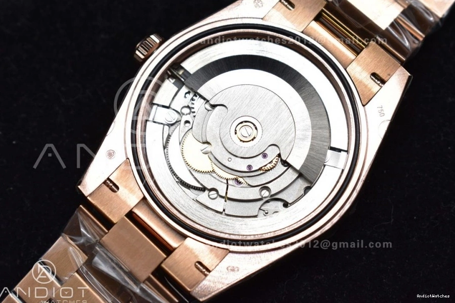 402 DayDate Steel A President RG Dial Crystal 40 Meteorite on Bracelet Markers SmartChoice 316L TWF 0520